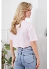 Baskılı Crop tişört