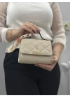 Bej cilt zoje çanta