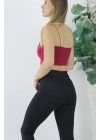İp Askılı Atlet - Lks0303Bordo