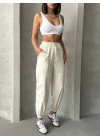Jogger lastik paça pantolon