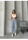 Jogger lastik paça pantolon