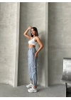 Jogger lastik paça pantolon