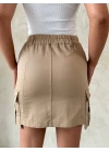 Kargo cep mini etek