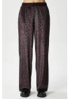 Leopar desen pantolon