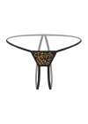 Leopar Desenli Fantezi G-String - 66262