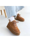 Muden Taba Süet Bağcıklı Bot