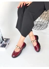 Okira Bordo Rugan Oxford Ayakkabı
