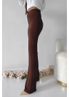 Önü cumalı ithal krep pantolon