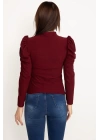 Prenses kol bluz siyah w3125