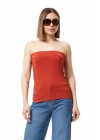 Straplez Bluz Tarçın - 0015.138