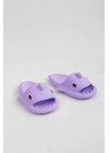 WG500 Köpekbalığı Mor Unisex Tam Ortopedik Terlik Shark Slides