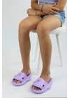 WG500 Köpekbalığı Mor Unisex Tam Ortopedik Terlik Shark Slides