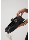 Yokox Siyah Rugan Oxford Ayakkabı