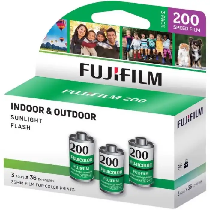 135 Fujifilm 200 Film Formatı Tip 35mm