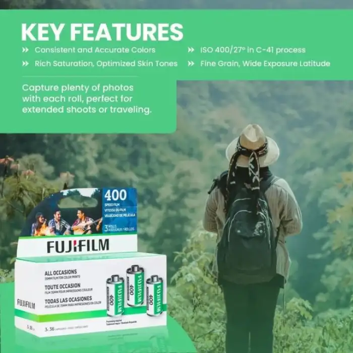 135 Fujifilm 200 Film Formatı Tip 35mm