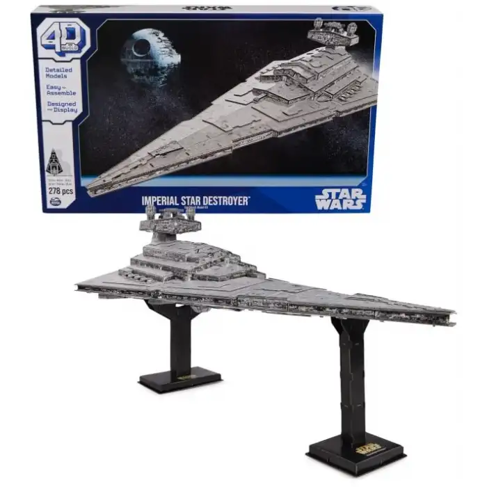 4D Build Star Wars Deluxe Imperial Star Destroyer 3D Model Kit 278 adet