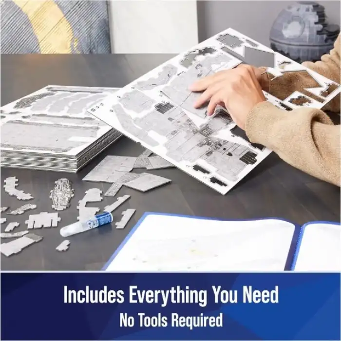 4D Build Star Wars Deluxe Imperial Star Destroyer 3D Model Kit 278 adet