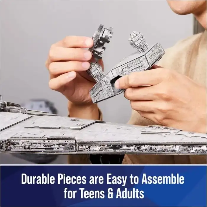 4D Build Star Wars Deluxe Imperial Star Destroyer 3D Model Kit 278 adet