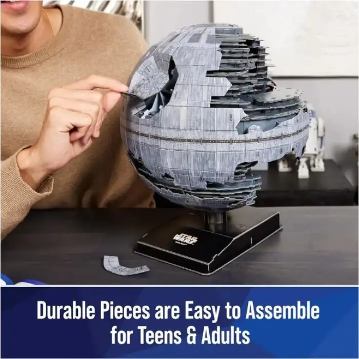 4D Build Star Wars Deluxe Ölüm Yıldızı II Kart Model Kiti 272 adet