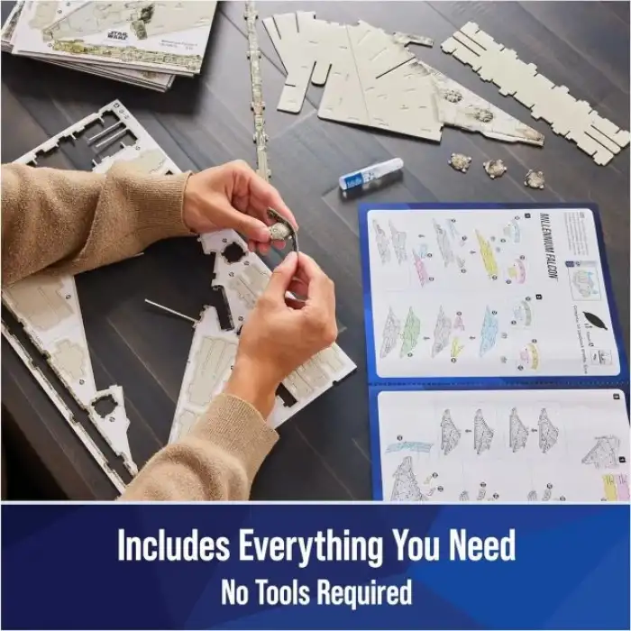 4D Build Star Wars Millennium Falcon 3D Model Seti 223 Adet