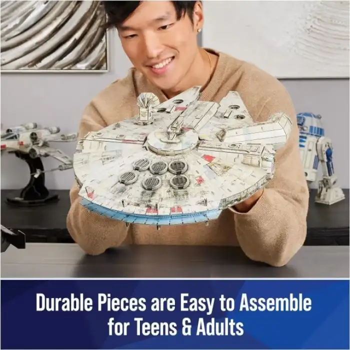 4D Build Star Wars Millennium Falcon 3D Model Seti 223 Adet