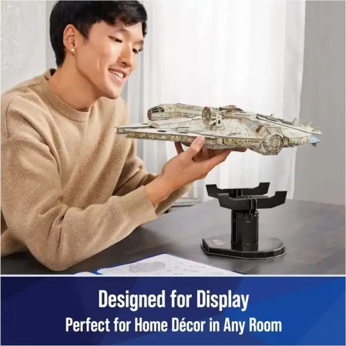 4D Build Star Wars Millennium Falcon 3D Model Seti 223 Adet