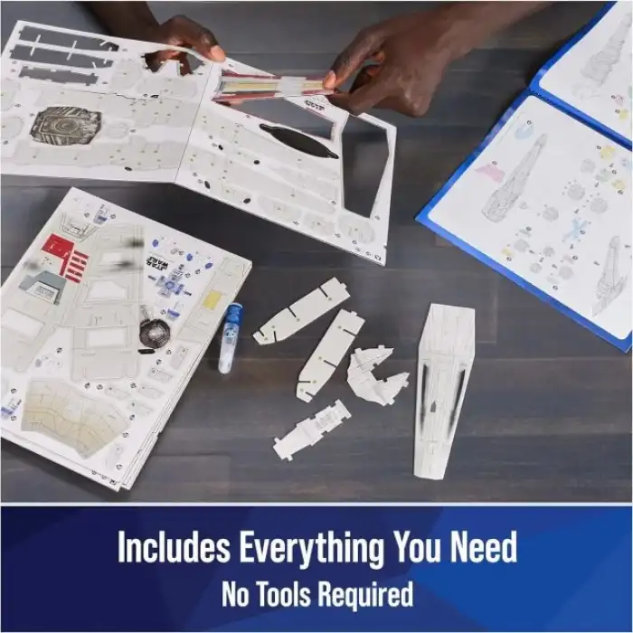 4D Build Star Wars T-65 X-Wing Starfighter 3D Model Kit 160 adet