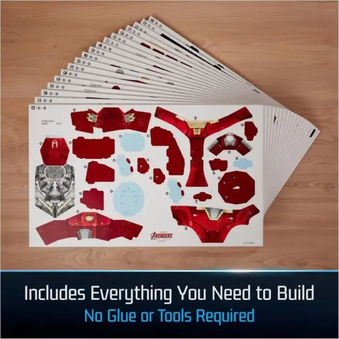 4D Build Store Marvel Hulkbuster 3D Bulmaca Model Seti