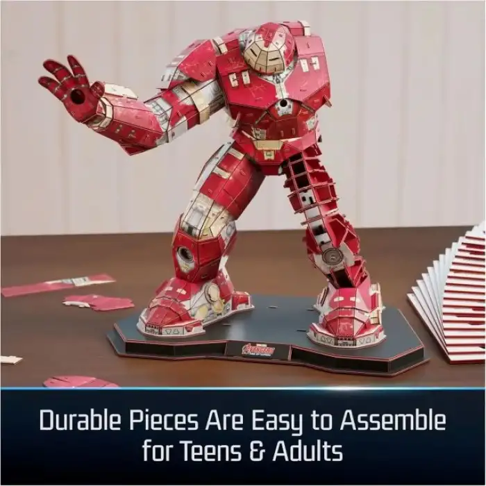 4D Build Store Marvel Hulkbuster 3D Bulmaca Model Seti