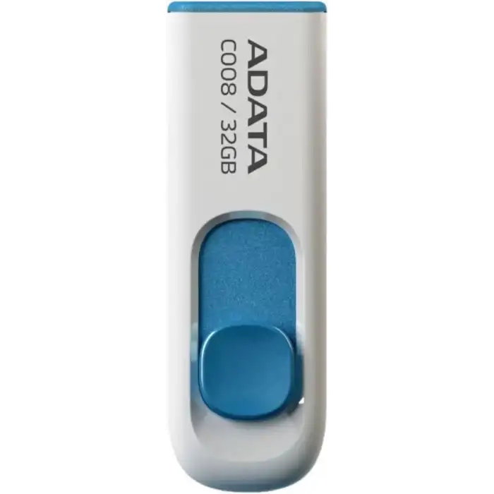 ADATA C008 32GB USB 2.0 Geri Çekilebilir Kapaksız Flash Sürücü - 50li Paket
