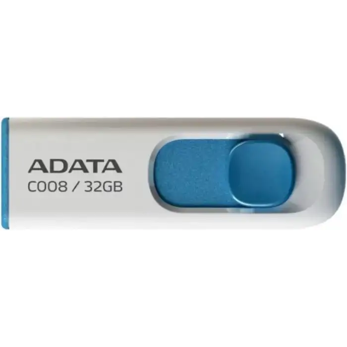 ADATA C008 32GB USB 2.0 Geri Çekilebilir Kapaksız Flash Sürücü - 50li Paket
