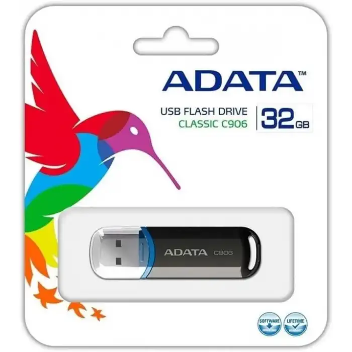 ADATA C906 32GB USB 2.0 Type-A 32 GB USB Flash Bellek