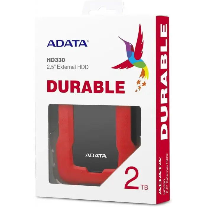 ADATA HD330 2TB Darbeye Dayanıklı Ekstra İnce Harici Sert
