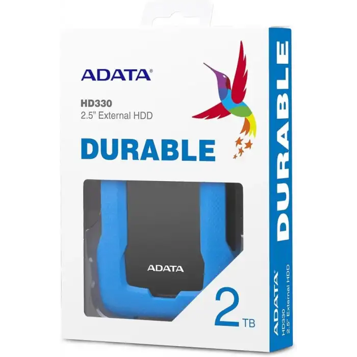 ADATA HD330 2TB Darbeye Dayanıklı Ekstra İnce HDD