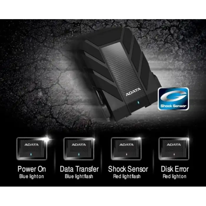ADATA HD710 Pro 1TB USB 3.1 IP68 External Taşınabilir Sürücü