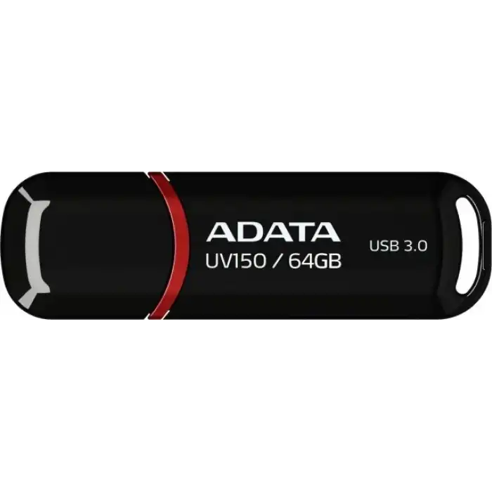 ADATA UV150 64 GB USB 3.0 Snap-on Cap Flash Bellek