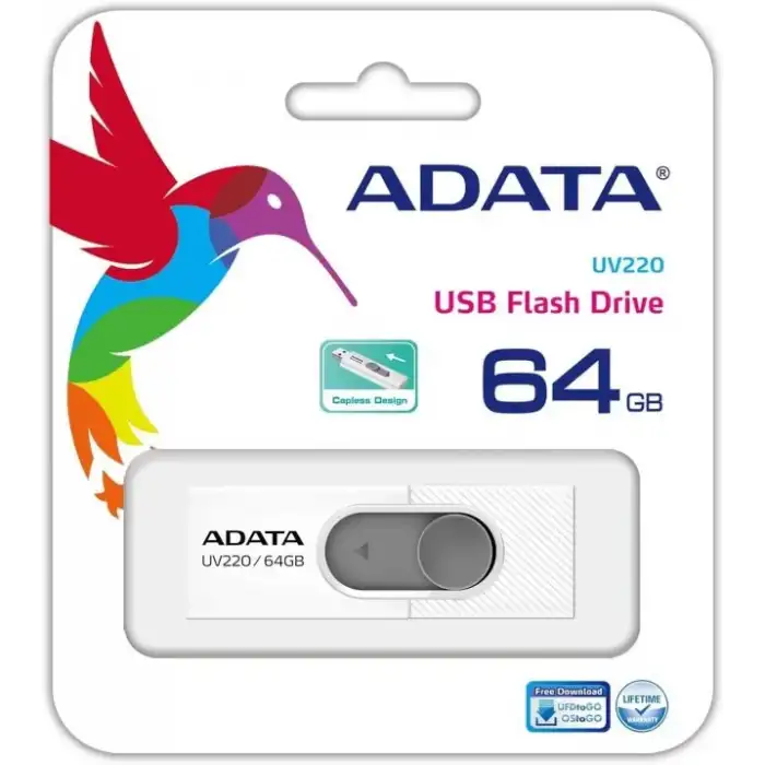 Adata UV220 64GB USB 2.0 Flash Bellek