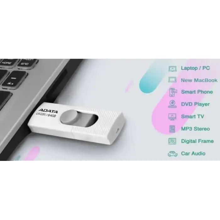 ADATA UV220 64GB USB Flash Bellek