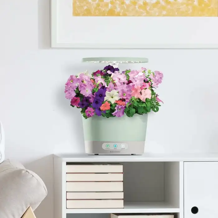 AeroGarden Harvest 360 Kapalı Bahçe Topraksız - LED Büyüme Işığı