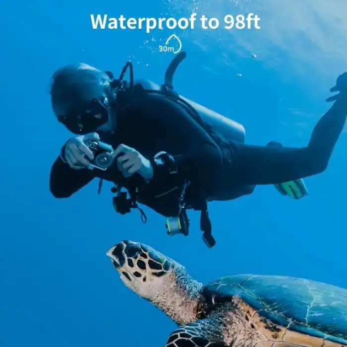 AKASO EK7000 4K30FPS 20MP 98FT Su Geçirmez Aksiyon Kamerası + Kingston 64GB microSD