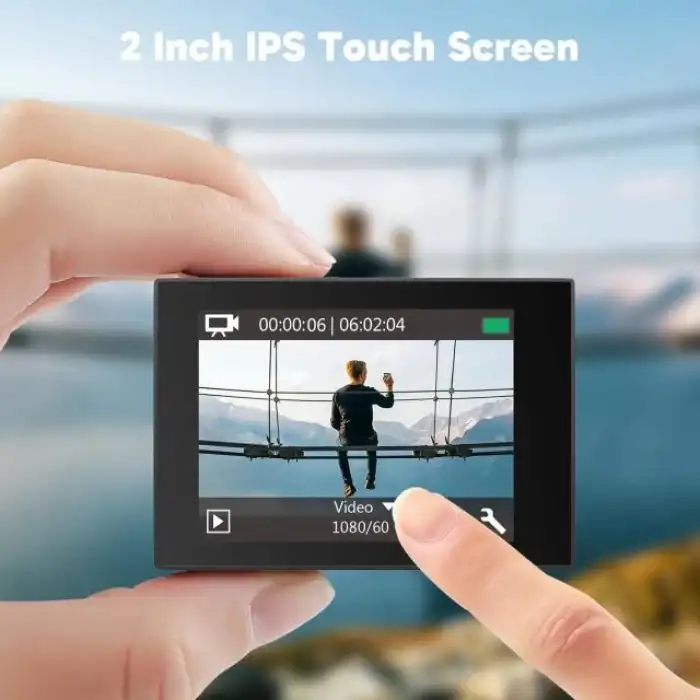 AKASO EK7000 Pro 4K Su Geçirmez Dokunmatik Ekranlı Aksiyon Kamerası