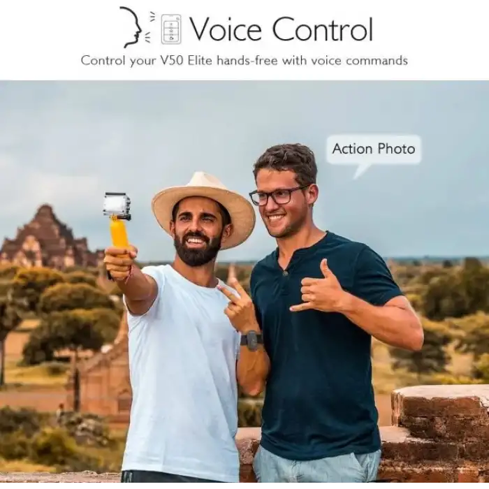 AKASO V50 Elite 4K60fps Dokunmatik Ekran WiFi Su Geçirmez Aksiyon Kamerası