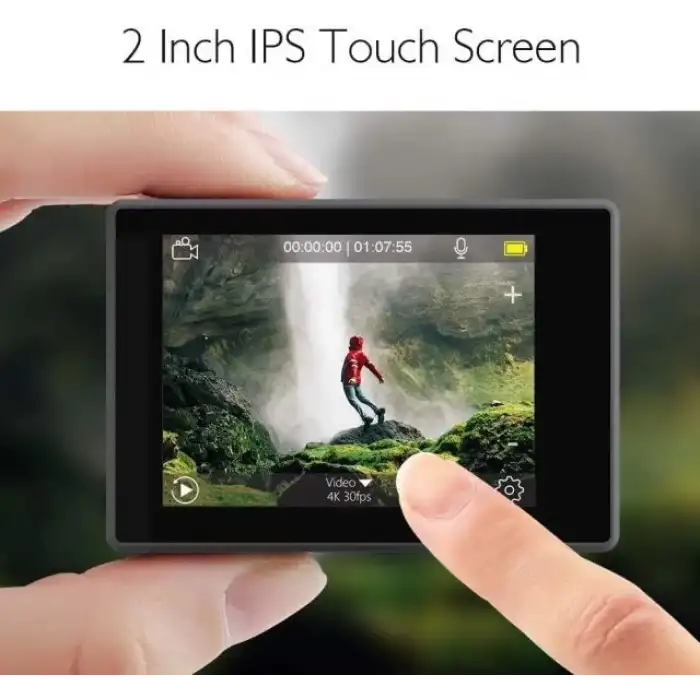 AKASO V50 Elite 4K60fps Dokunmatik Ekran WiFi Su Geçirmez Aksiyon Kamerası