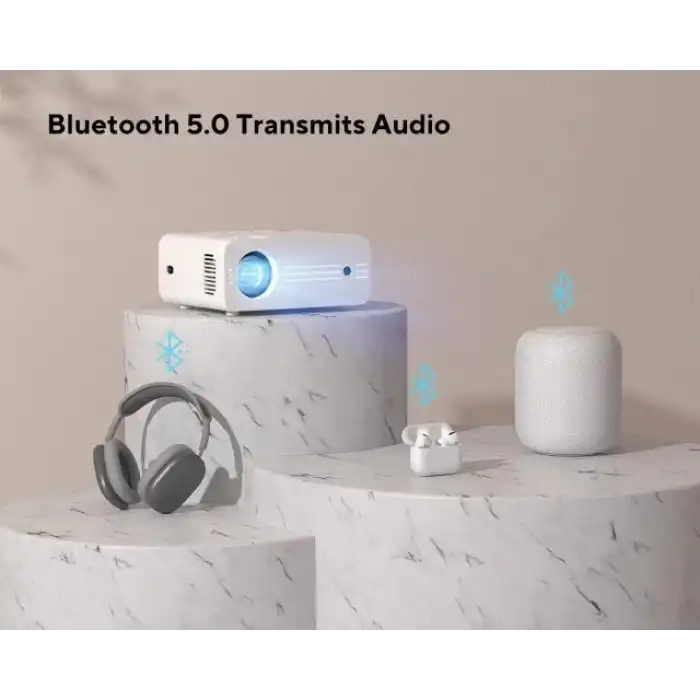 Akiyo Native 1080P WiFi Projektör