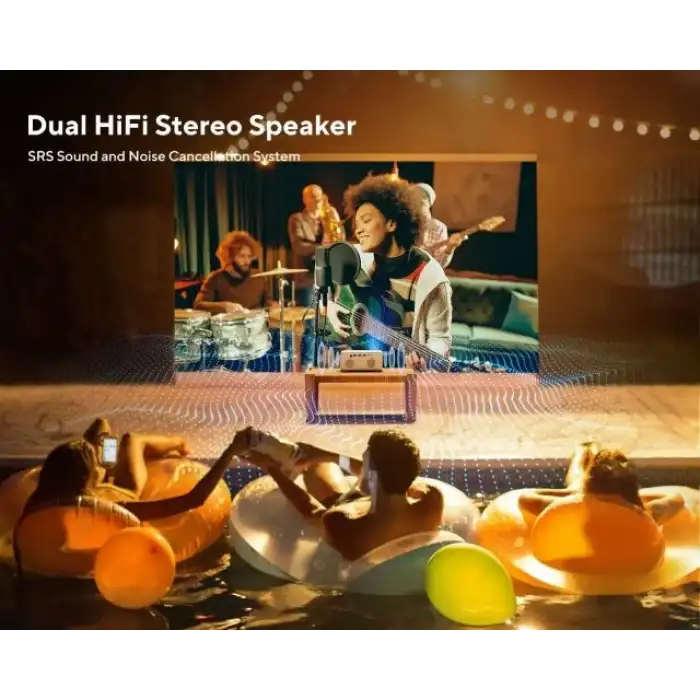 Akiyo Native 1080P WiFi Projektör