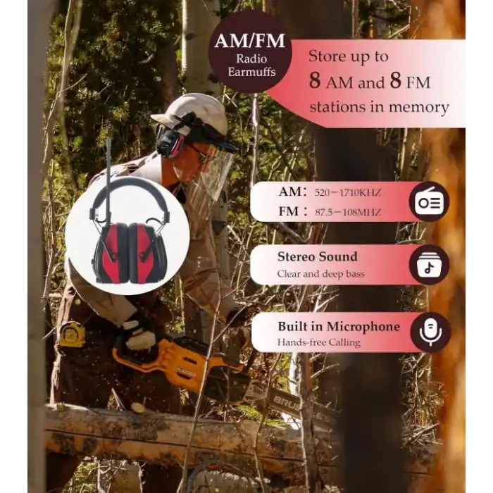 AM FM Dijital Ekranlı Radyo Kulaklıkları