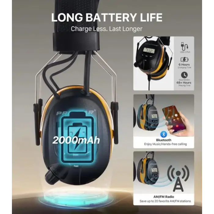 AM FM Dijital Ekranlı Radyo Kulaklıkları