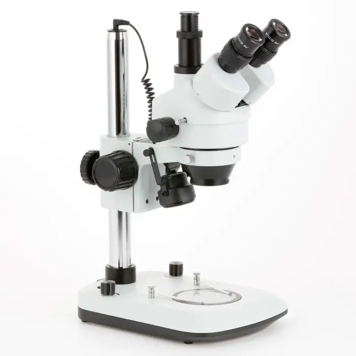AmScope 7X-45X Çift Aydınlatmalı Stereo Mikroskop - (SMDG-2T-6WB)