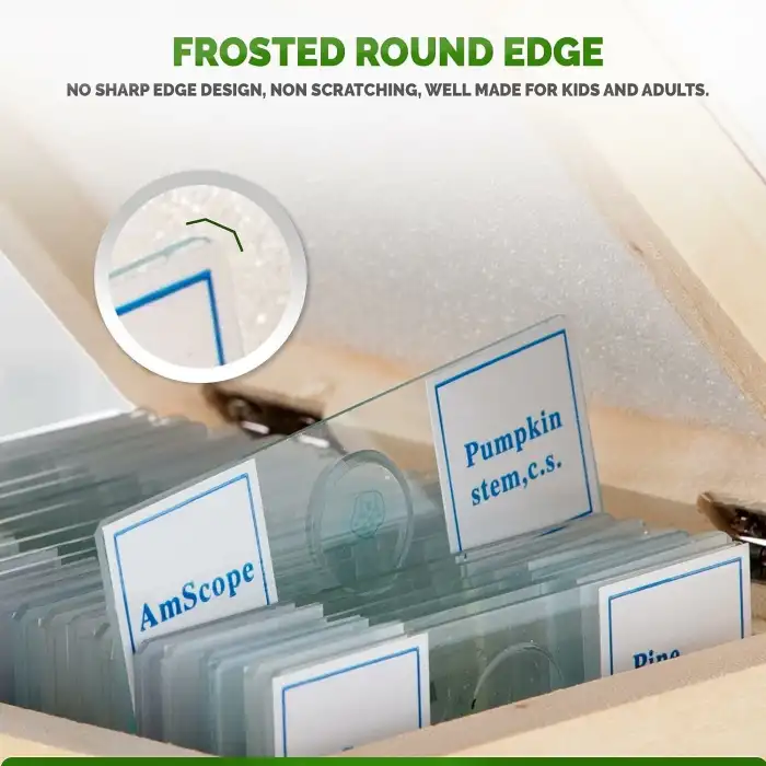 AmScope PS25 Hazır Mikroskop 25 Adet Slayt Seti