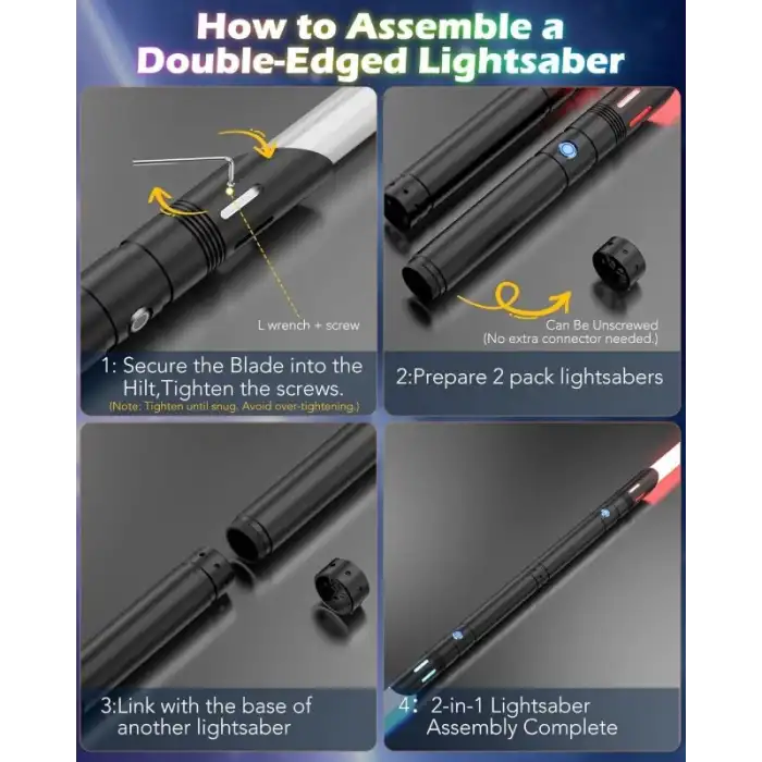 ANASABER 2li Işın Kılıcı